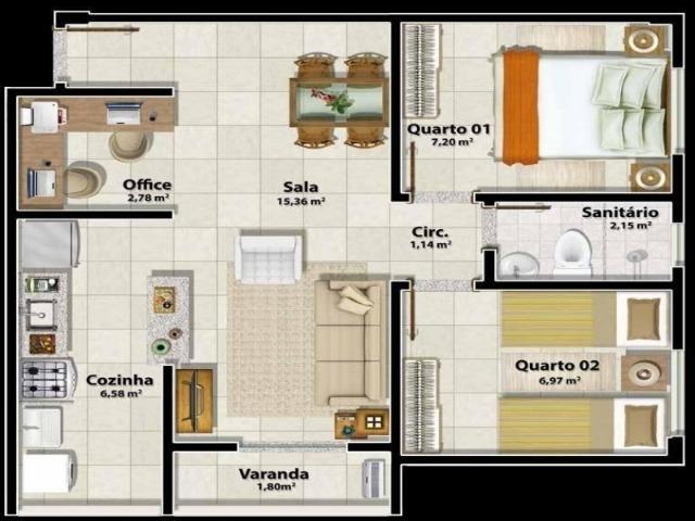 Img Sussuarana – Apartamento 2/4 Viver Novo Horizonte