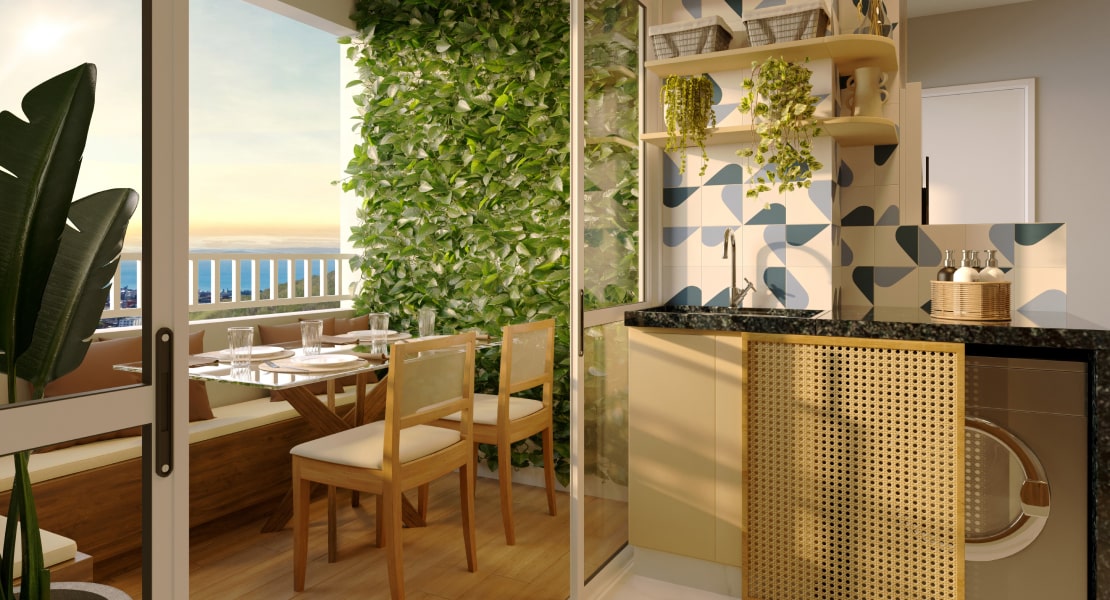 Img Lançamento Vivenda Real Opção de Varanda