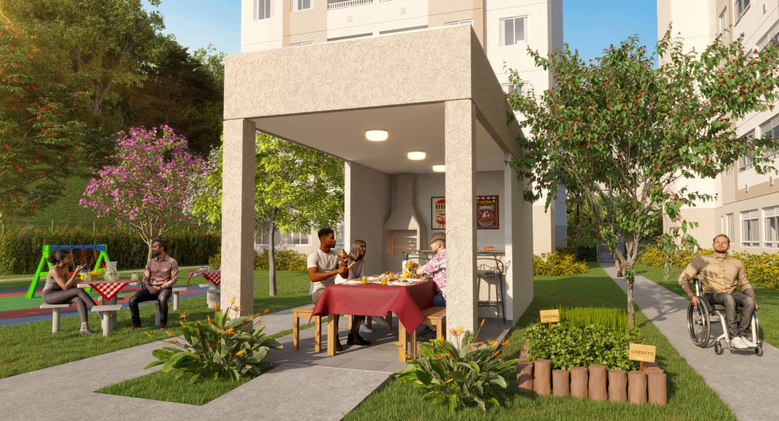 Img Lançamento Vivenda Real Opção de Varanda