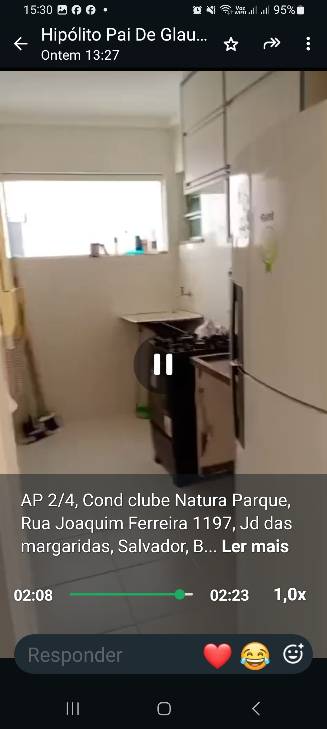 Img Ap 2/4, suíte e Varanda